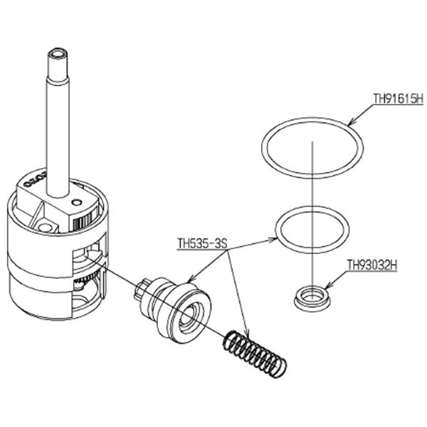 ★当店営業時間:平日9時〜17時★お客様の品番間違い、サイズ間違いによる返品・交換はお受け出来ません★ご注文金額3,980円(税込)以上は送料無料（沖縄、離島は送料1,500円）プロ用補修部品につき、簡易包装、説明書等は付属しません。部品全...