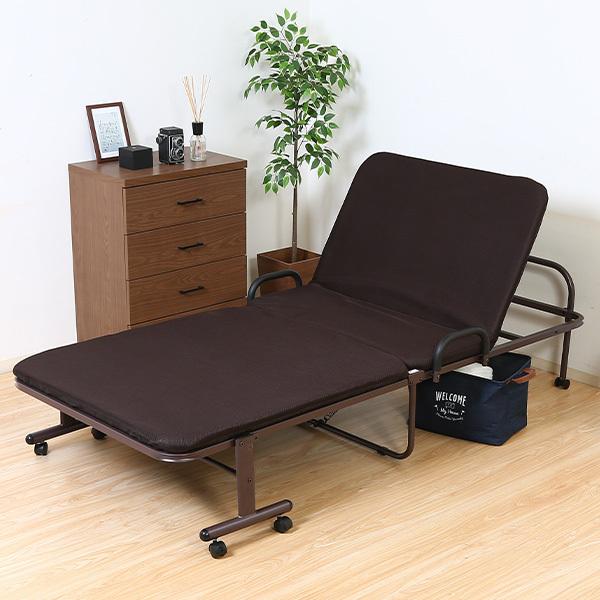 ワンタッチベッド 高床タイプ ベッド 寝室 可動式 介護 介護ベッド  