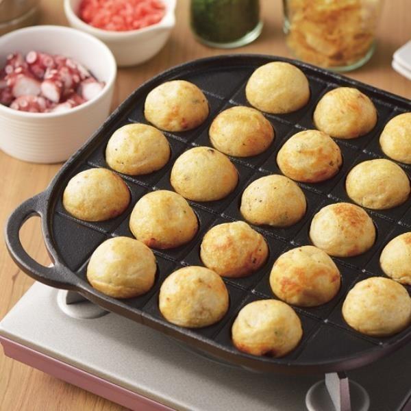 たこ焼き 鉄板 たこ焼き器 ガス たこ焼き器 カセットコンロ Hb 4621 スプラウト 鉄鋳物製たこ焼きプレート 21穴 Ap Livin Good 通販 Yahoo ショッピング