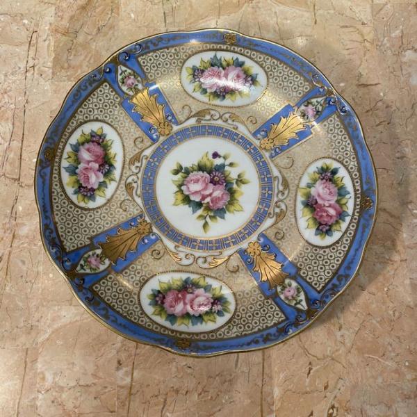 ノリタケ オールドノリタケ 金彩薔薇絵皿 : リビングT&S - 通販