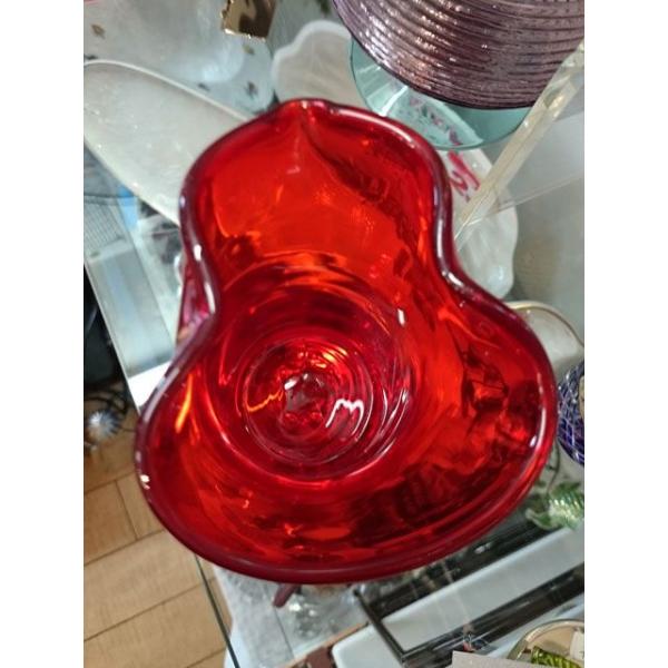 博多びいどろ 粋工房 ガラス酒器 ひょうたん型 赤 : リビングT&S
