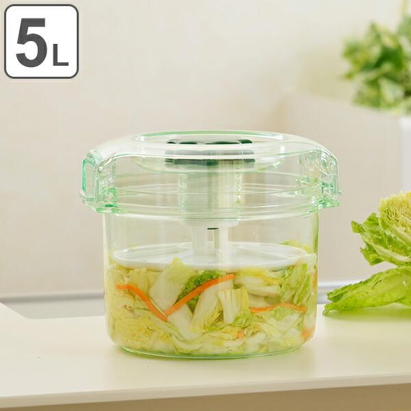 漬物器 漬物桶 即席つけもの器 Picre ピクレ 丸型 5l プラスチック製 漬物容器 漬け物容器 漬物 漬け物 リビングート Paypayモール店 通販 Paypayモール