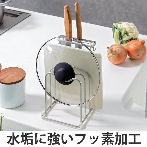 □在庫限り・入荷なし□ 包丁スタンド まな板スタンド フッ素コート鍋