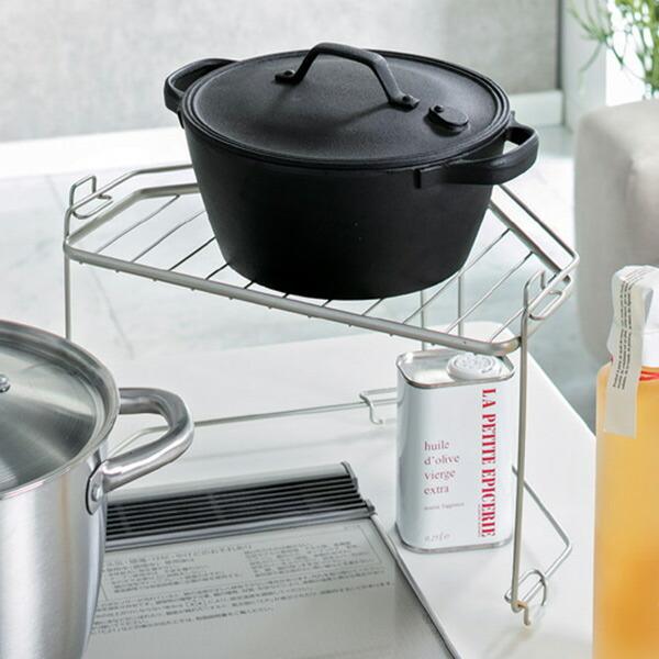 多機能 5層キッチンコーナーラック 防錆加工 キッチンコーナーラック 5