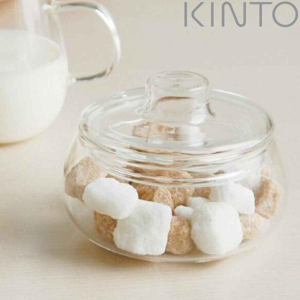 キントー Kinto シュガーポット Unitea ユニティ 砂糖 シュガー ポット ガラス ミルク入れ コーヒー 紅茶 リビングート ヤフー店 通販 Yahoo ショッピング