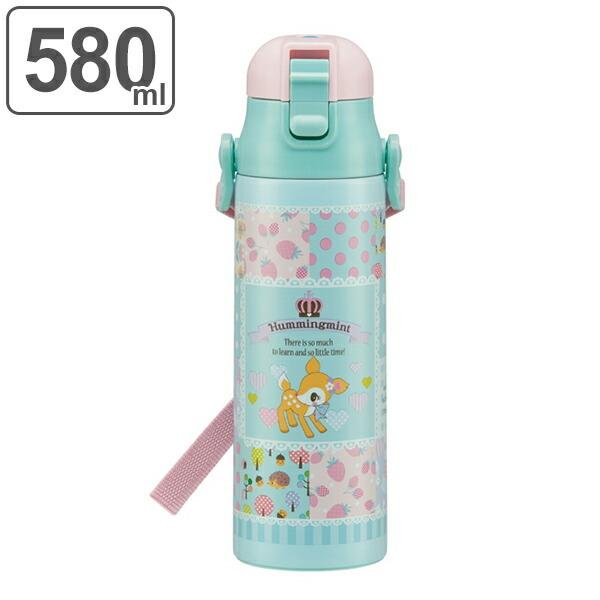 sanrio（サンリオ） 子供用水筒 ハミングミント パッチワーク 直飲み