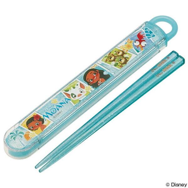 Disney（ディズニー） 箸＆箸箱セット スライド式 モアナ 食洗機対応