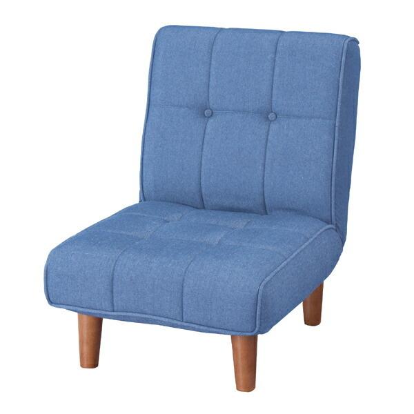 ソファ フロアソファ 1人掛け デニム調 （ ソファー フロアソファー