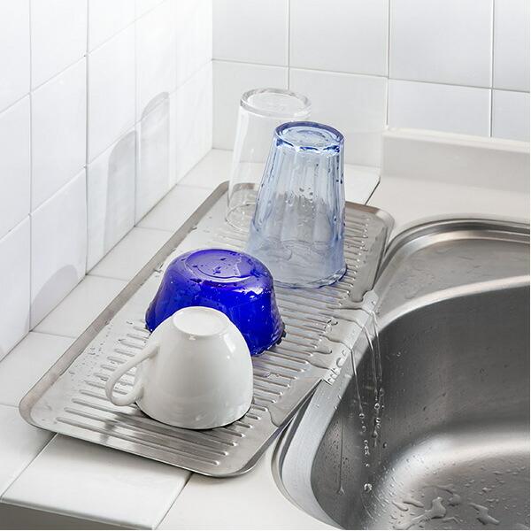 イマン食器水切りホーロートレイ イマン食器水切りホーロートレイ