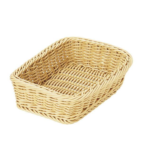 バスケット 収納 PP 角型 約幅25×奥行18×高さ7cm （ かご カゴ 収納