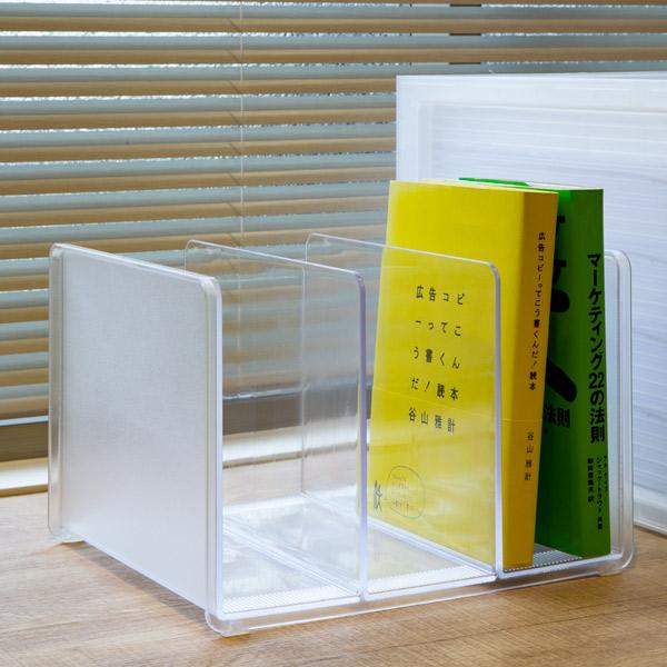 ブックスタンド 卓上 本立て 半透明 Squ ナチュラ ソーフィス 本 収納 ファイルスタンド リビングート Paypayモール店 通販 Paypayモール
