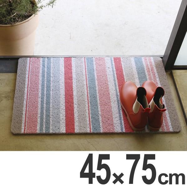 □在庫限り・入荷なし□ 玄関マット 屋外 テラスマット ストライプ S