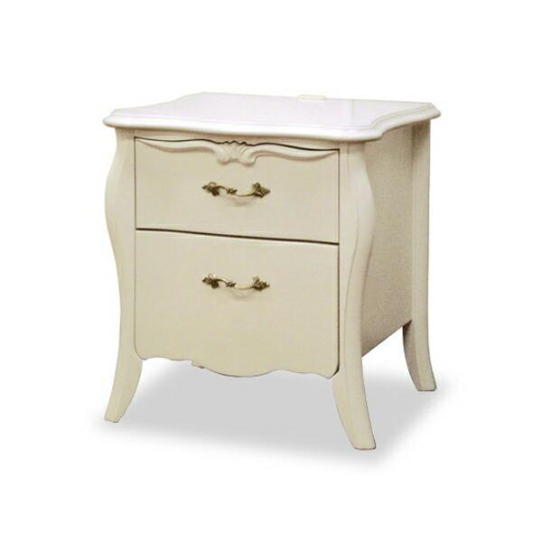 ロココ調 ナイトテーブル チェスト姫系 猫脚 サイドチェスト ナイト
