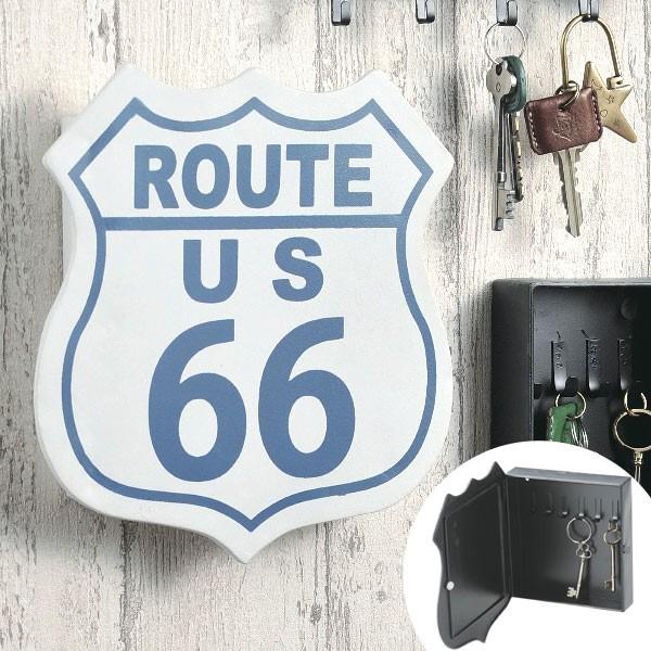 キーボックス ROUTE66 （ 鍵 収納 玄関 ） : リビングート ヤフー店