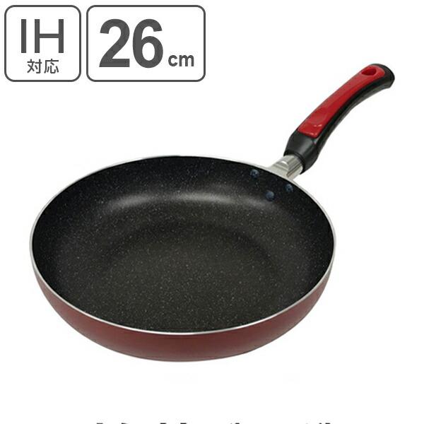 フライパン レッドダイヤモンドマーブル ローゼス IH対応
