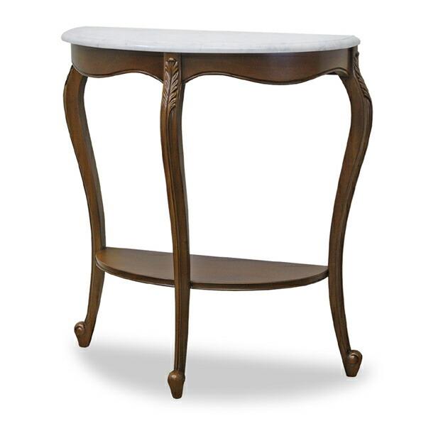 □在庫限り・入荷なし□ コンソール サイドテーブル 大理石天板 ロココ  