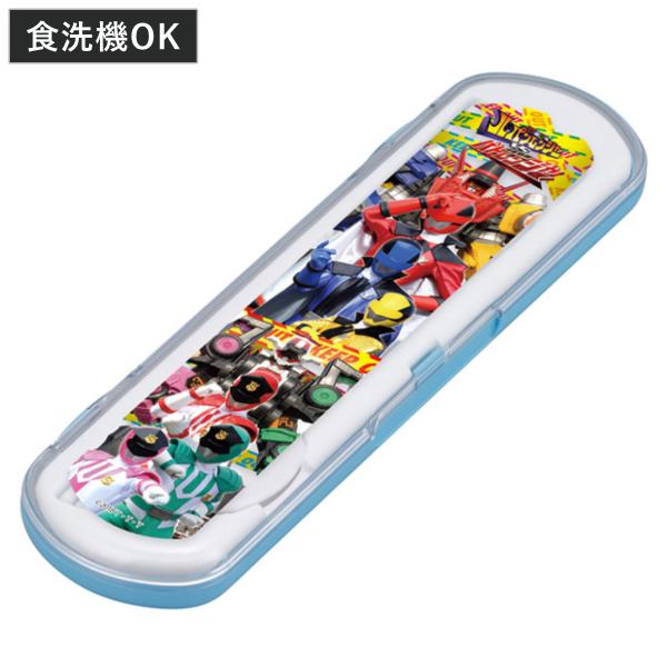 サイズ/約幅19.7×奥行5.7×高さ1.9cmお箸：約16.5cm内容量/1個（ケース・お箸・スプーン・名前シール）材質/AS樹脂生産国/日本製食器洗い乾燥機/使用可能●ルパンレンジャーVSパトレンジャーのお箸・スプーンとケースのセットで...