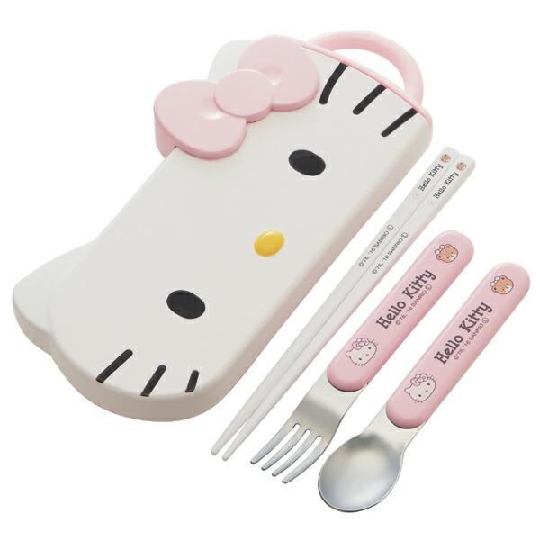 sanrio（サンリオ） トリオセット 箸・フォーク・スプーン ハロー