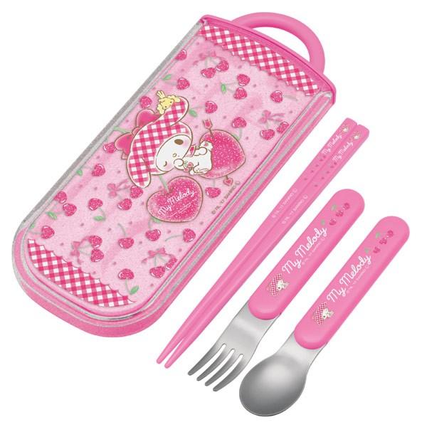sanrio（サンリオ） トリオセット 箸・フォーク・スプーン マイ