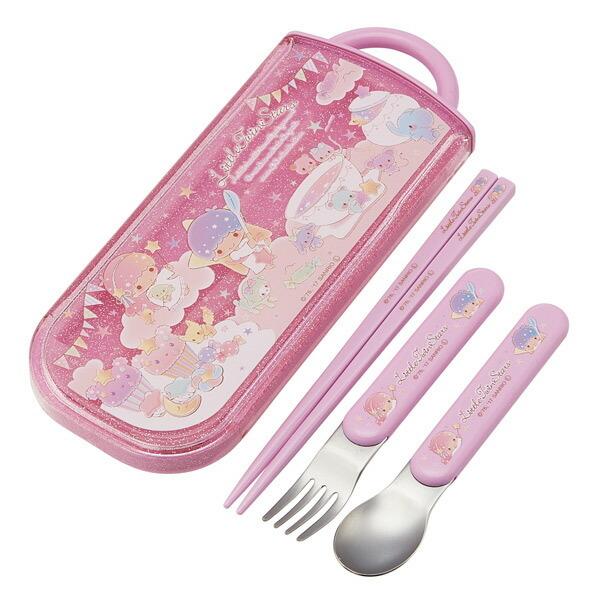 sanrio（サンリオ） トリオセット 箸・フォーク・スプーン リトル