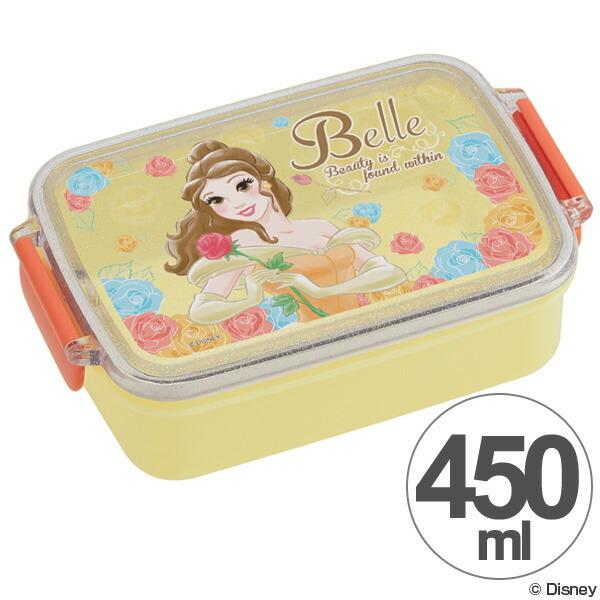 Disney（ディズニー） お弁当箱 角型 美女と野獣 ベル 450ml