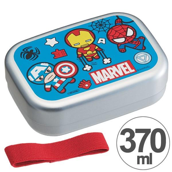 お弁当箱 アルミ製 マーベル Icon 370ml キャラクター アルミ弁当箱 ランチボックス ランチベルト付 リビングート ヤフー店 通販 Yahoo ショッピング