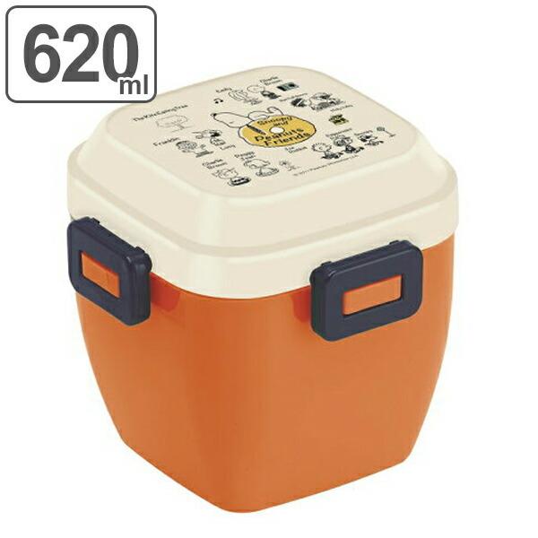 PLAZA スヌーピー 3P ランチハート ランチボックス　お弁当箱　保存容器 SNOOPY（スヌーピー） □在庫限り・入荷なし□ お弁当箱 4点ロック