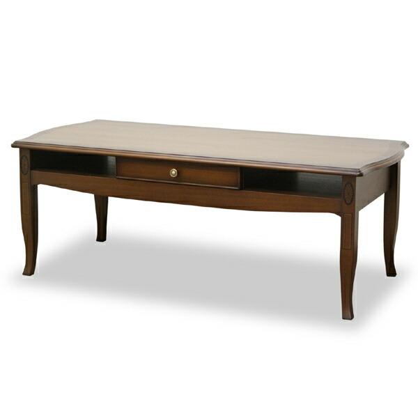 リビングテーブル ローテーブル クラシック調 猫脚 Venezia 幅110cm