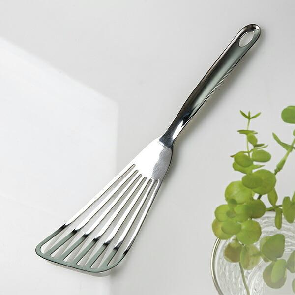 フライ返し クックパル バタービーター ステンレス製 日本製 （ 穴あき