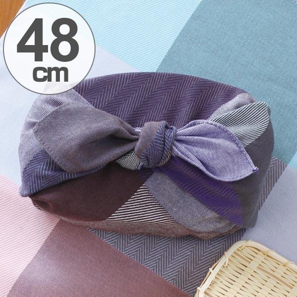 風呂敷 中巾 MUSUBI+48チェック 48cm 小 （ ふろしき 風呂敷バッグ お