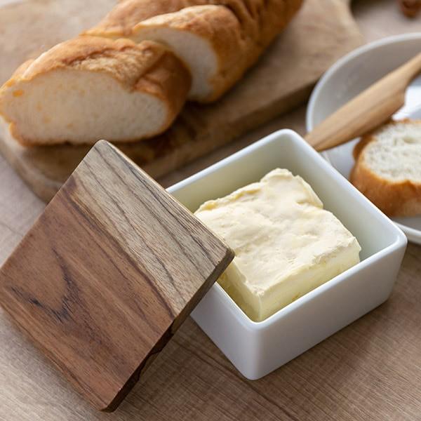 □在庫限り・入荷なし□ バターケース ハーフサイズ ロロ LOLO 白磁製