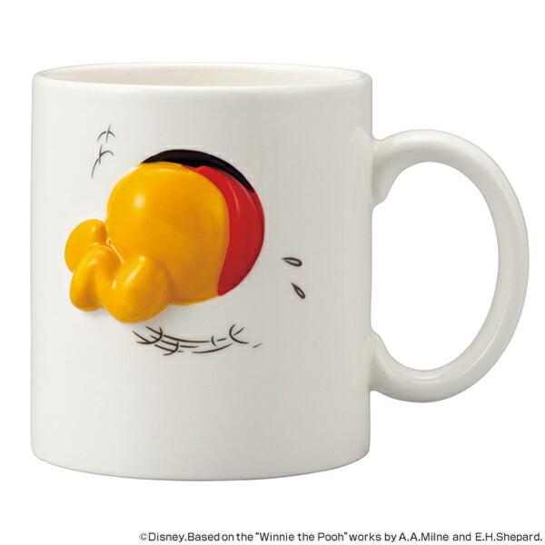 ティガーぬいぐるみinマグカップ　くまのプーさん　ディズニー　ぬいぐるみ　コップ Disney（ディズニー） マグカップ くまのプーさん ハプニング マグ