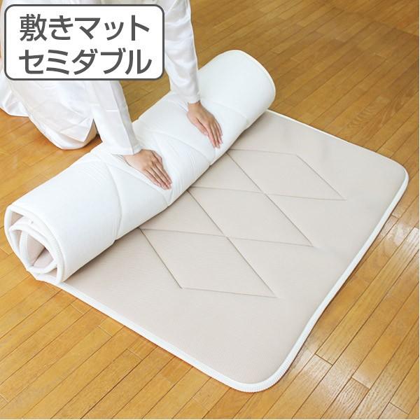 敷マット 薄型軽量 布団に重ねる セミダブル （ 敷きパッド 布団