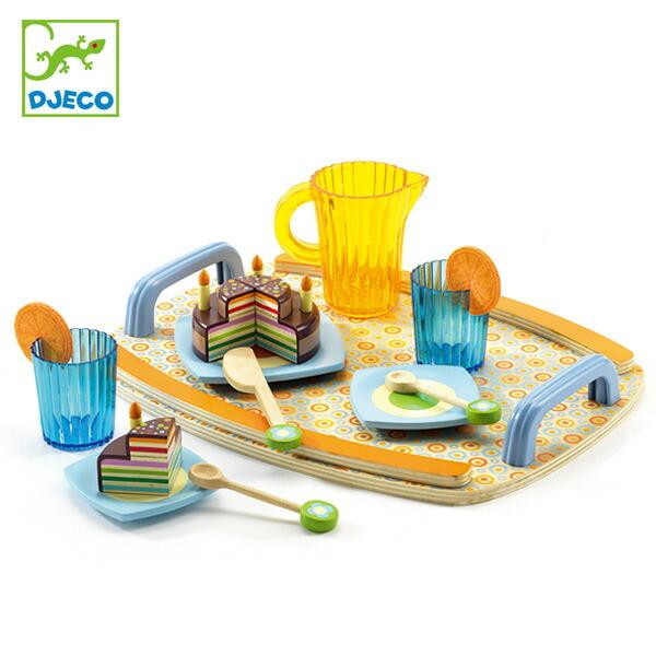 ままごと 木製 ギャビーズティーパーティー 食器セット 知育玩具