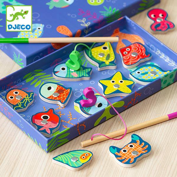 魚釣り おもちゃ カラーフィッシングゲーム 子供 マグネット 知育玩具