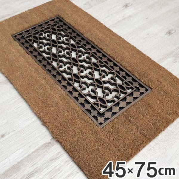 在庫限り 入荷なし 玄関マット 45 75cm ラバーコイヤーマット バロック 玄関 マット 泥落とし 滑り止め リビングート Paypayモール店 通販 Paypayモール