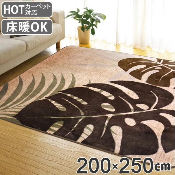 □在庫限り・入荷なし□ ラグ 3畳 200×250cm 床暖 ホットカーペット