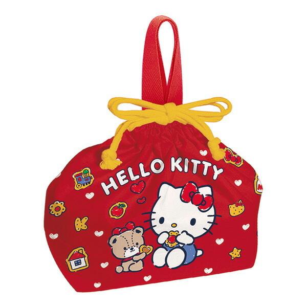 sanrio お弁当袋 ハローキティ 子供 キャラクター キティ 給食袋 sanrio お弁当袋 ハローキティ 子供 キャラクター キティ 給食袋