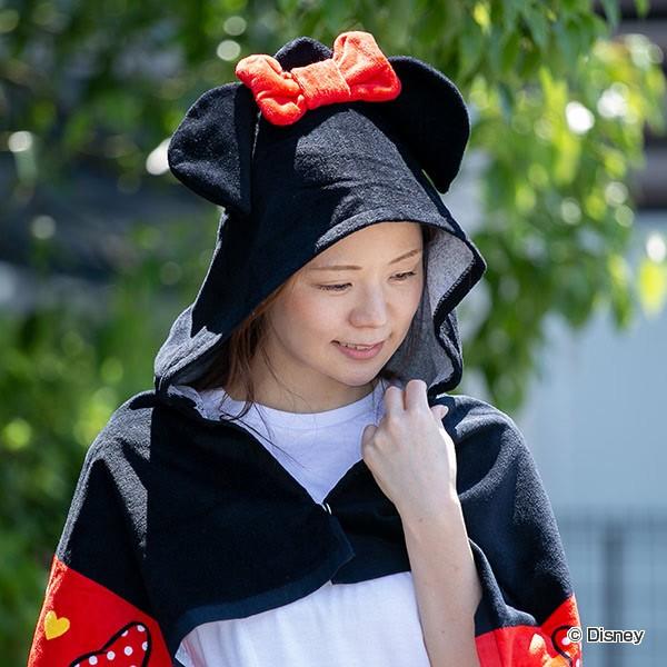 バスタオル フード付きコンパクトバスタオル フード付きチェンジ ミニー ディズニー ( フード付きタオル フード付きバスタオル タオル ) :307279:リビングート ヤフー店 通販 ディズニー フード付きタオル ドナルド×デイジー セット