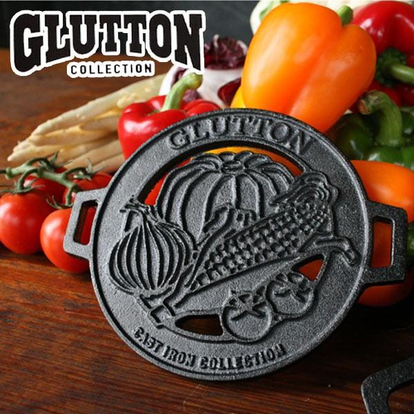 ダルトン DULTON 鍋敷き 鉄製 GLUTTON グラットン ラウンドトリベット