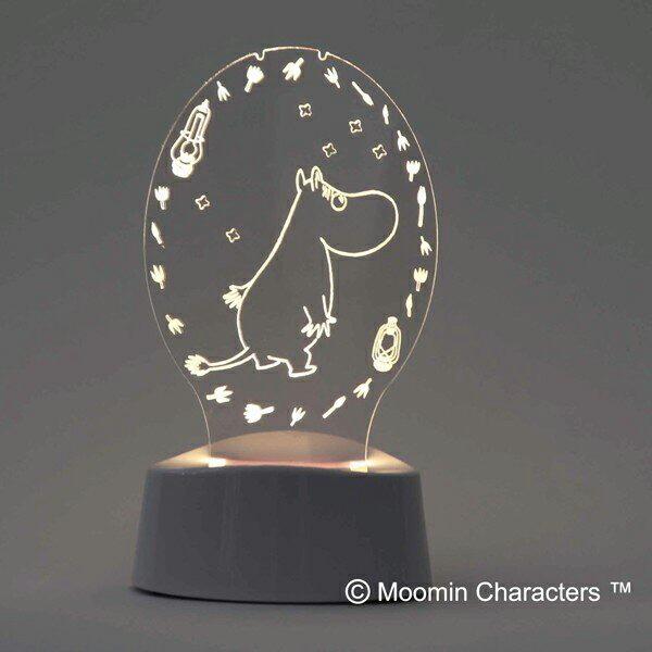 MOOMIN 照明 LEDアクリルスタンド ムーミン ( LEDライト MOOMIN 照明 LEDアクリルスタンド ムーミン ( LEDライト