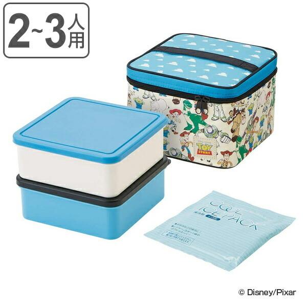 Disney（ディズニー） お弁当箱 2段 行楽ランチセット トイ