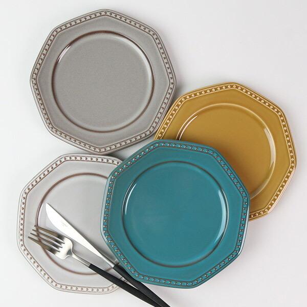 プレート 19cm 美濃焼 コリーヌ Coline 皿 食器 磁器 日本製 （ 中皿