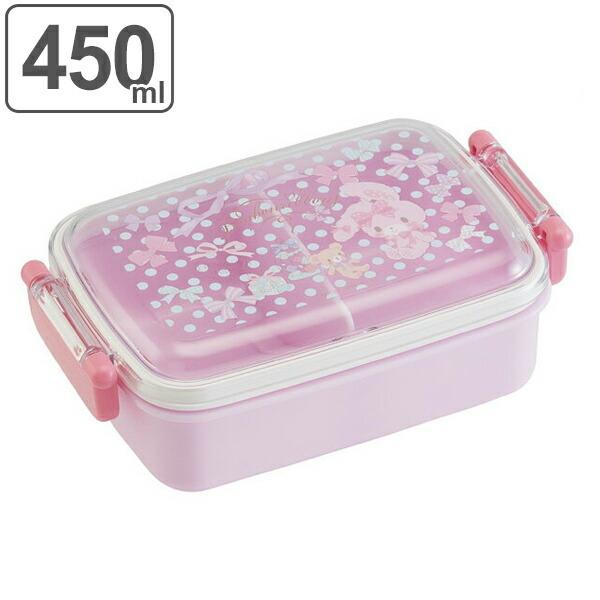 d*7様 サンリオ　ぼんぼんりぼん　お弁当箱　ランチボックス sanrio（サンリオ） お弁当箱 1段 プラスチック ふわっとタイトランチ