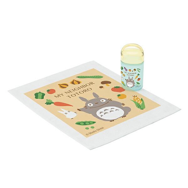 おしぼりセット お しぼり ケース付 となりのトトロ やさい色 子供