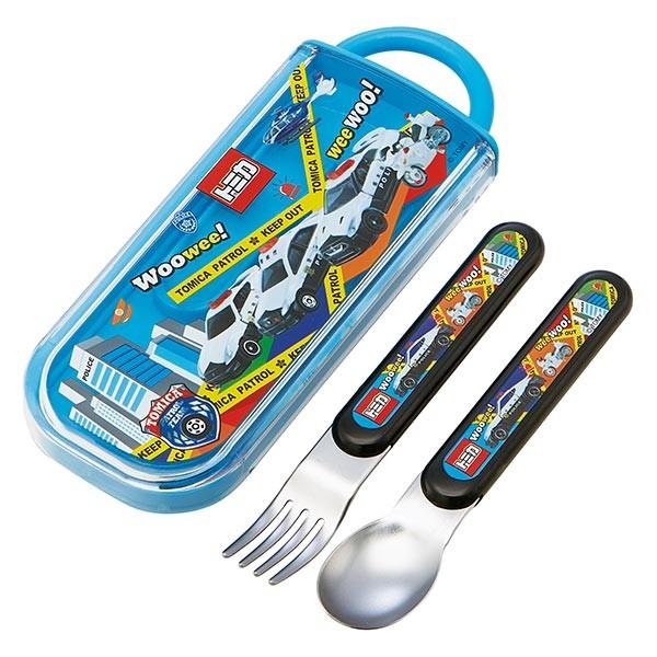 コンビセット スライド式 スプーン フォーク トミカ 子供 カトラリー