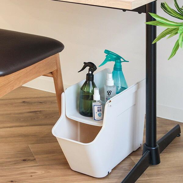 収納トレー ゴミ箱 鞄が置けるくず入れ デスク下 オフィス トレー ラック デスク下収納 収納ラック バッグ 鞄 収納 ごみ箱 くず入れ リビングート Paypayモール店 通販 Paypayモール