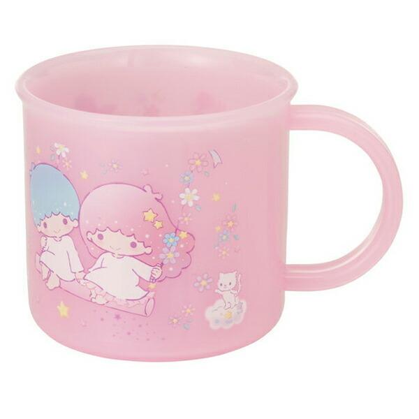 コップ　キャラクター コップ プラスチック リトルツインスターズ フラワー 子供
