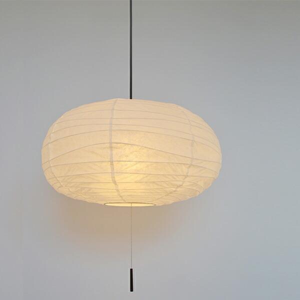 ペンダントライト 幅50×高さ27cm cotton 揉み紙 SPN2-1115 2灯 （ 天井