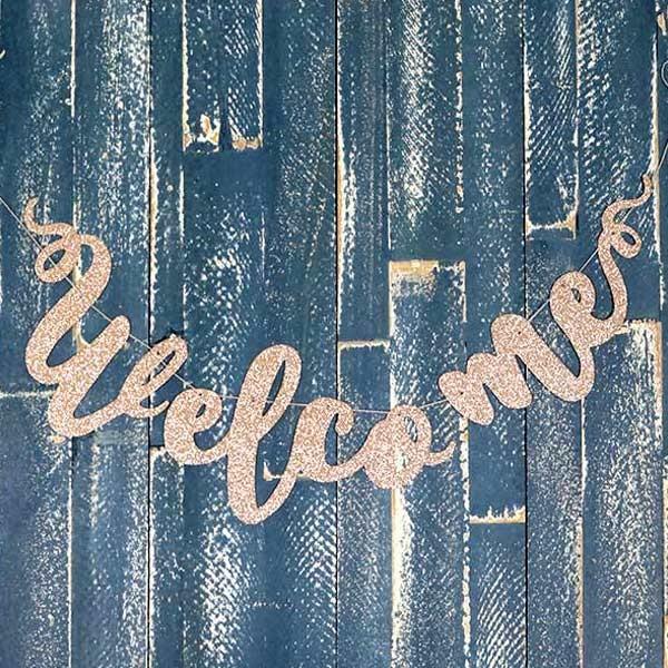 ガーランド Welcome 来客 バースデー 飾り付け ( オーナメント ガーランド Welcome 来客 バースデー 飾り付け ( オーナメント